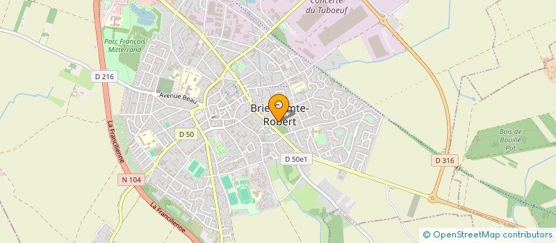 localisation de l'entreprise MONSIEUR SAMBOU SISSOKO  BRIE-COMTE-ROBERT