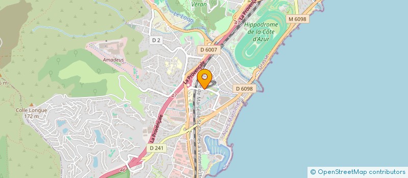 localisation de l'entreprise MONSIEUR SAMDER RAZ  VILLENEUVE-LOUBET