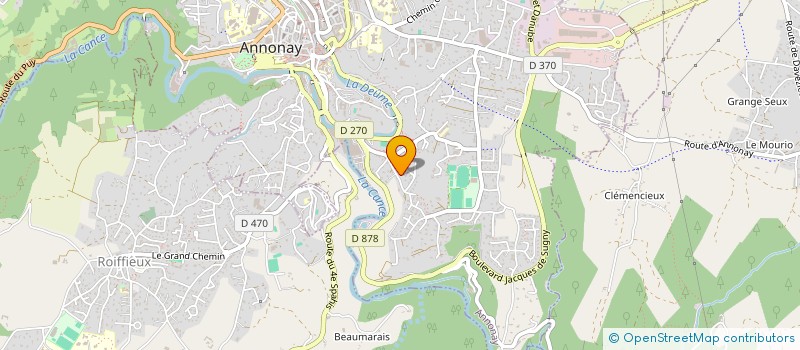 localisation de l'entreprise MONSIEUR SAMED ALEMDAR  ANNONAY