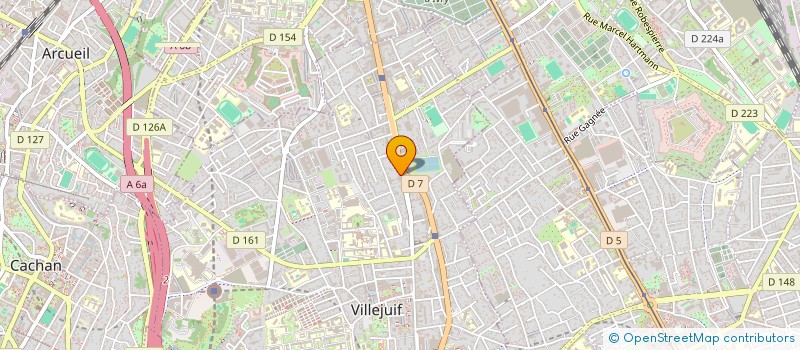 localisation de l'entreprise MONSIEUR SAMEEP PUROHIT  VILLEJUIF