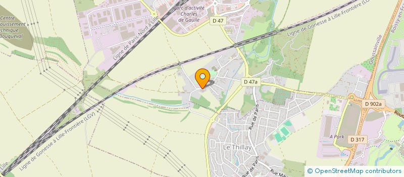 localisation de l'entreprise MONSIEUR SAMEER ALI  GOUSSAINVILLE