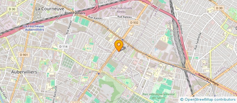 localisation de l'entreprise MONSIEUR SAMEER KADWA  LA COURNEUVE