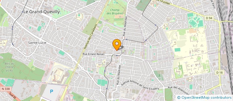 localisation de l'entreprise MONSIEUR SAMEER KEKA  SAINT-ETIENNE-DU-ROUVRAY