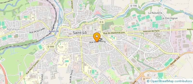 localisation de l'entreprise MONSIEUR SAMEER ZAKHIL  SAINT-LO