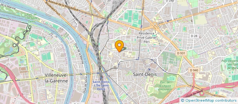 localisation de l'entreprise MONSIEUR SAMEH ABOELMAGD  SAINT-DENIS