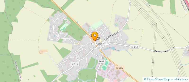 localisation de l'entreprise MONSIEUR SAMEH CHAHBANI  LE CHATELET-EN-BRIE