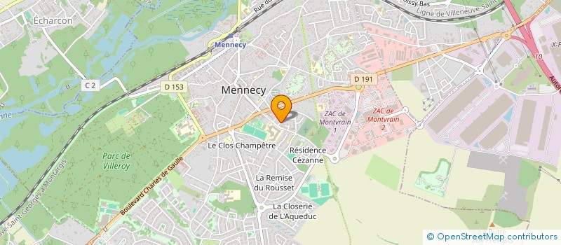 localisation de l'entreprise MONSIEUR SAMEH EISSA à MENNECY