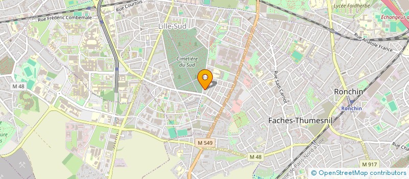 localisation de l'entreprise MONSIEUR SAMEH MAAREF à LILLE