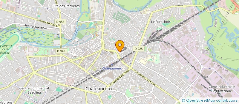 localisation de l'entreprise MONSIEUR SAMEL PINTEA  CHATEAUROUX