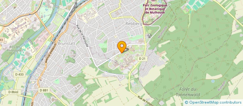 localisation de l'entreprise MONSIEUR SAMER AHMAD KASSEM  MULHOUSE