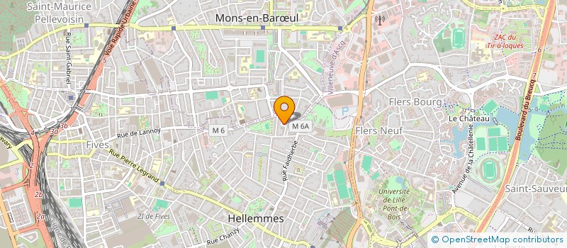 localisation de l'entreprise MONSIEUR SAMER EL MAACH à LILLE