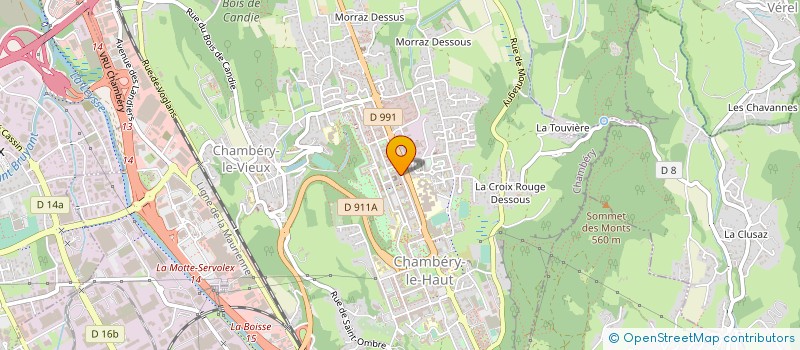 localisation de l'entreprise MONSIEUR SAMET AKIN  CHAMBERY