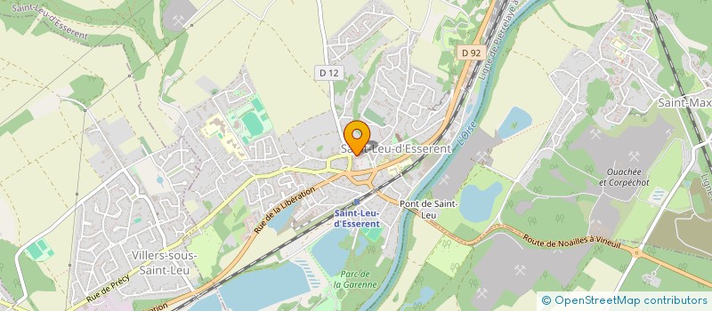 localisation de l'entreprise MONSIEUR SAMET BALASAR  SAINT-LEU-D'ESSERENT
