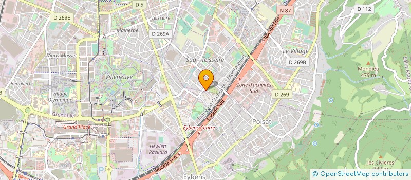 localisation de l'entreprise MONSIEUR SAMET HANCAR  GIERES