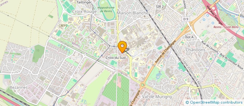 localisation de l'entreprise MONSIEUR SAMET KAZKONDU  REIMS