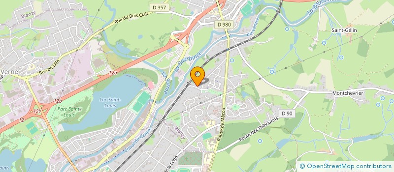 localisation de l'entreprise MONSIEUR SAMET MALICEVSKI  BLANZY