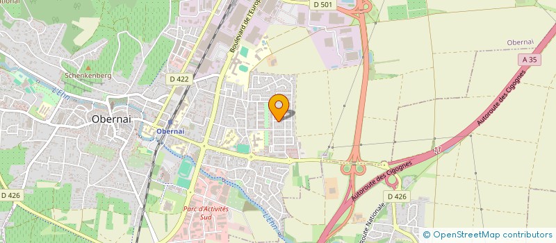 localisation de l'entreprise MONSIEUR SAMET MVURAL  OBERNAI