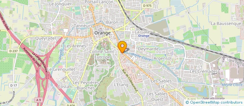 localisation de l'entreprise MONSIEUR SAMET OZMEN à ORANGE