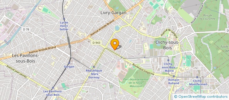 localisation de l'entreprise MONSIEUR SAMET YUSEINOV  LIVRY-GARGAN