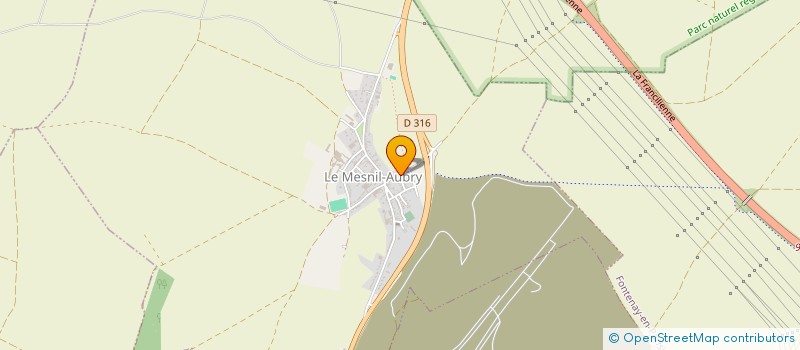 localisation de l'entreprise MONSIEUR SAMI ABASS  LE MESNIL-AUBRY