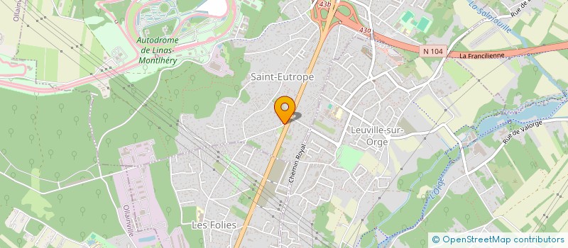 localisation de l'entreprise MONSIEUR SAMI ABID  LINAS