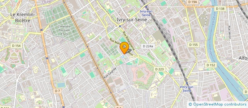 localisation de l'entreprise MONSIEUR SAMI ABOULFADL  IVRY SUR SEINE