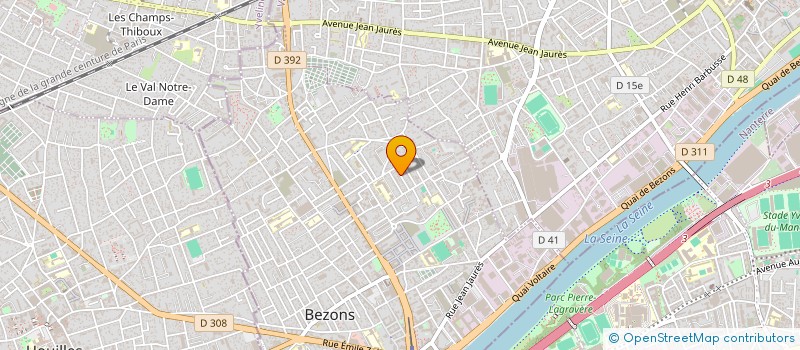 localisation de l'entreprise MONSIEUR SAMI ACHOURA à BEZONS