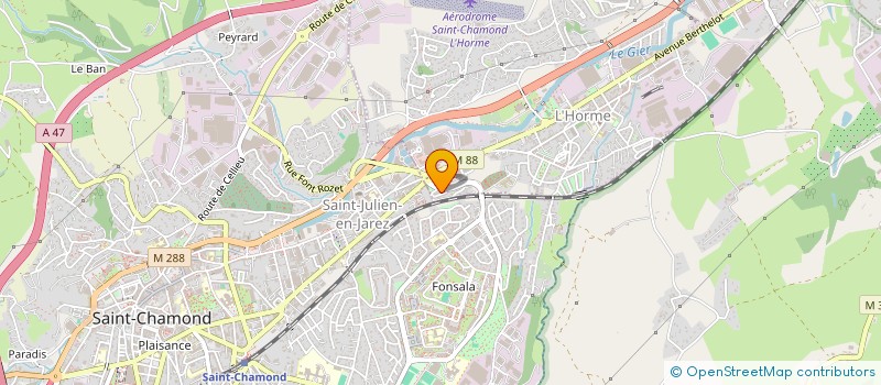 localisation de l'entreprise MONSIEUR SAMI AGUIR  L'HORME