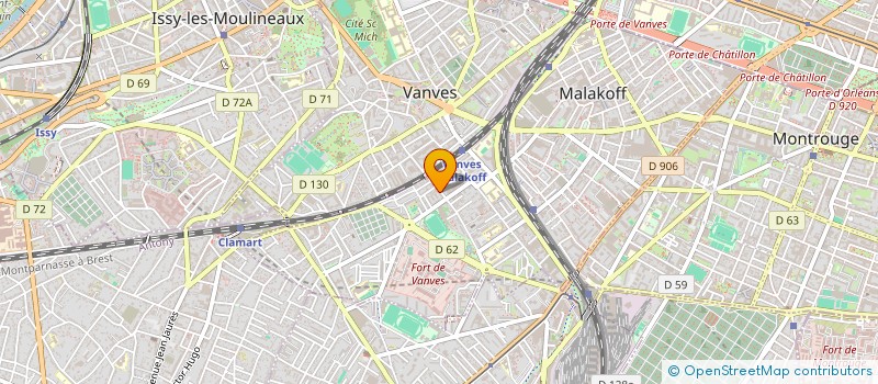 localisation de l'entreprise MONSIEUR SAMI AHMINEDACHE  MALAKOFF