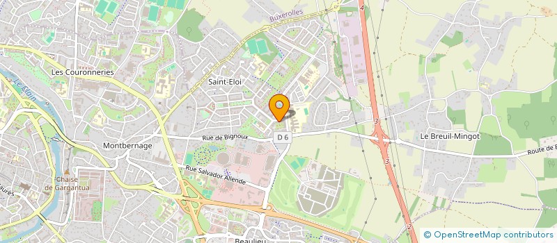 localisation de l'entreprise MONSIEUR SAMI AINAS  POITIERS