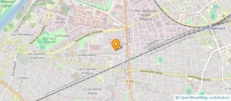 localisation de l'entreprise MONSIEUR SAMI AKHERIB  SARTROUVILLE