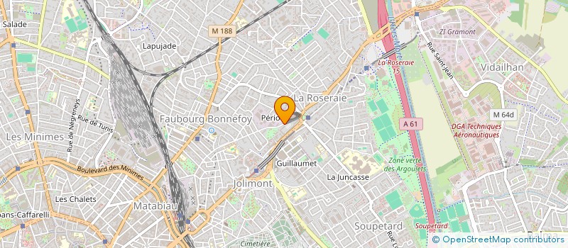localisation de l'entreprise MONSIEUR SAMI ALMOUSLI  TOULOUSE