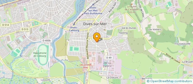 localisation de l'entreprise MONSIEUR SAMI AMARA  DIVES-SUR-MER