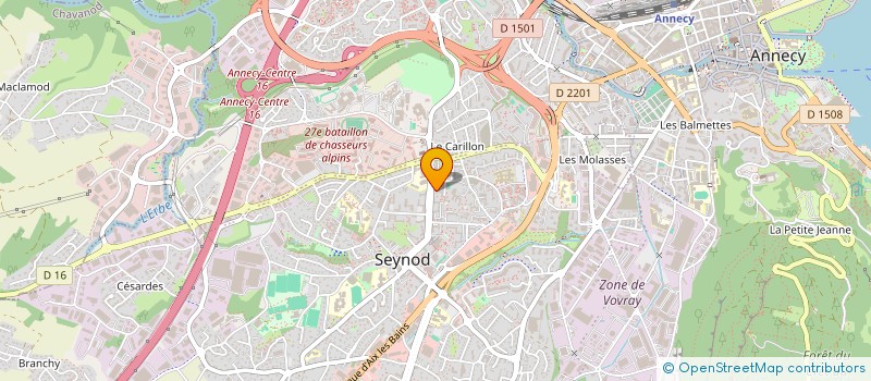 localisation de l'entreprise MONSIEUR SAMI AMMAR à ANNECY