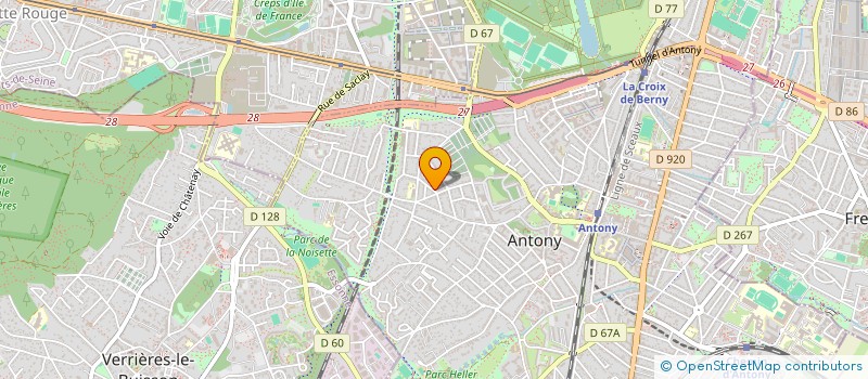 localisation de l'entreprise MONSIEUR SAMI ANTOUN à ANTONY