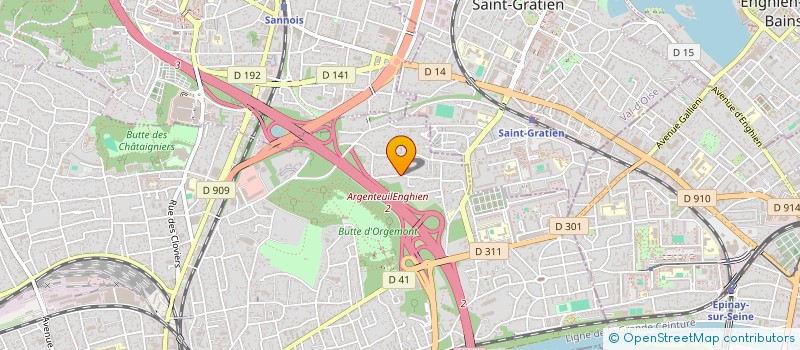 localisation de l'entreprise MONSIEUR SAMI ASSIAKH  ARGENTEUIL