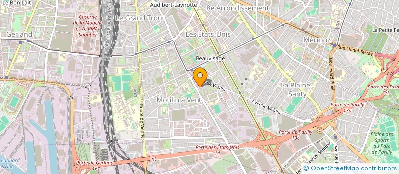 localisation de l'entreprise MONSIEUR SAMI ATRAOUI  VENISSIEUX