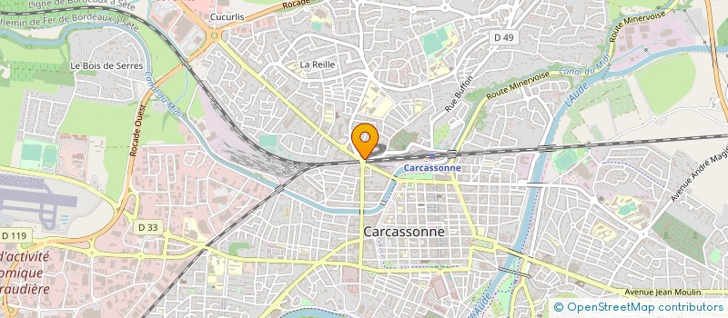 localisation de l'entreprise MONSIEUR SAMI AYECHE  CARCASSONNE