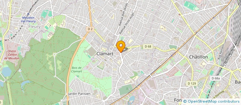 localisation de l'entreprise MONSIEUR SAMI BAGARI à CLAMART