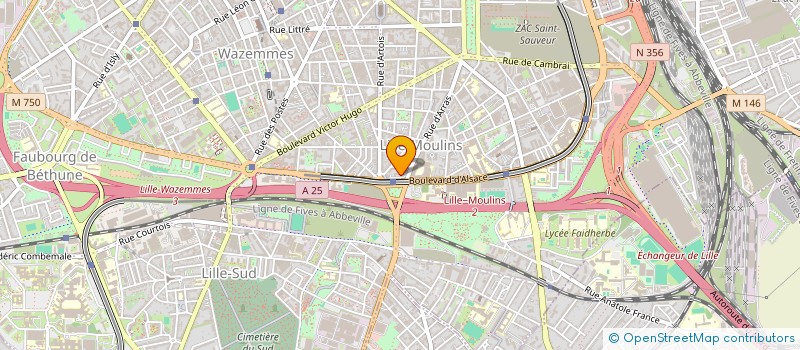 localisation de l'entreprise MONSIEUR SAMI BAMBANI à LILLE