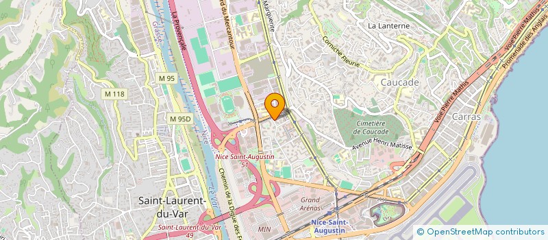 localisation de l'entreprise MONSIEUR SAMI BEN GRICHE à NICE