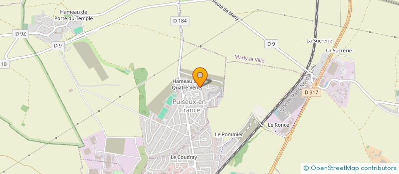 localisation de l'entreprise MONSIEUR SAMI BEN HADJ GACEM  PUISEUX-EN-FRANCE