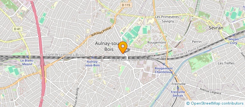localisation de l'entreprise MONSIEUR SAMI BEN HAJ à AULNAY-SOUS-BOIS