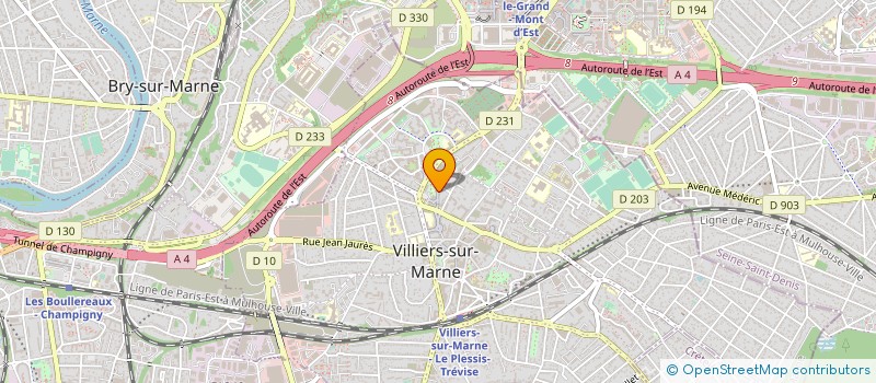 localisation de l'entreprise MONSIEUR SAMI BEN MAATOUG à VILLIERS-SUR-MARNE