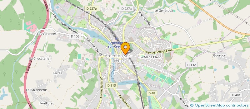 localisation de l'entreprise MONSIEUR SAMI BEN REJAB à ARGENTON-SUR-CREUSE