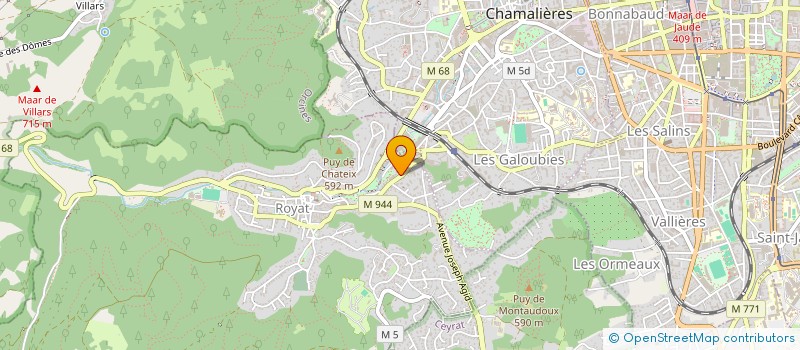 localisation de l'entreprise MONSIEUR SAMI BENAICH  AUBIERE