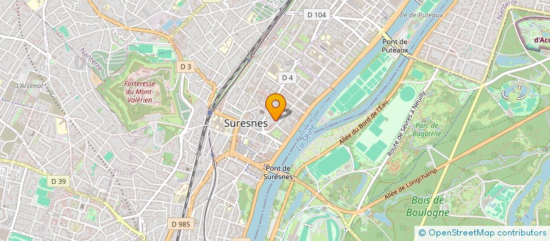 localisation de l'entreprise MONSIEUR SAMI BENHADDA à SURESNES