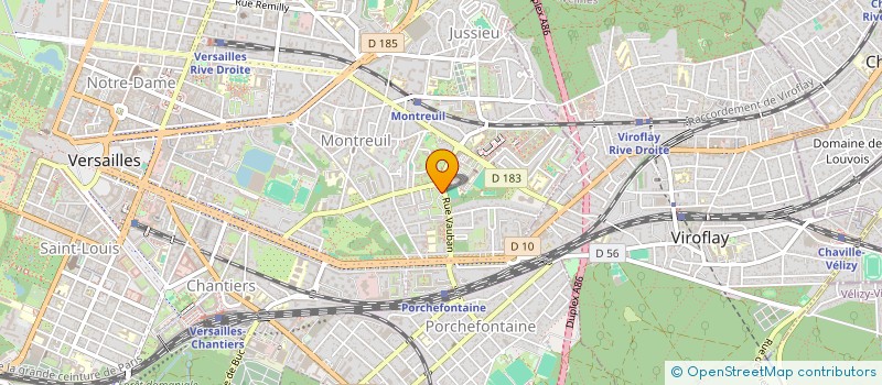 localisation de l'entreprise MONSIEUR SAMI BERTIL  VERSAILLES