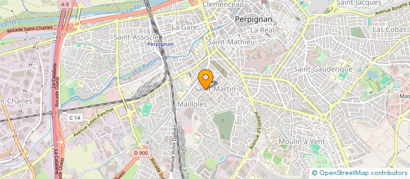 localisation de l'entreprise MONSIEUR SAMI BOUADI  PERPIGNAN