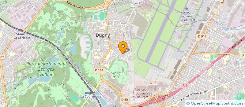 localisation de l'entreprise MONSIEUR SAMI BOUGRINE à LA COURNEUVE